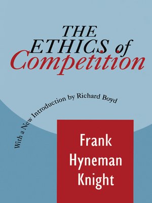 cover image of The Ethics of Competition